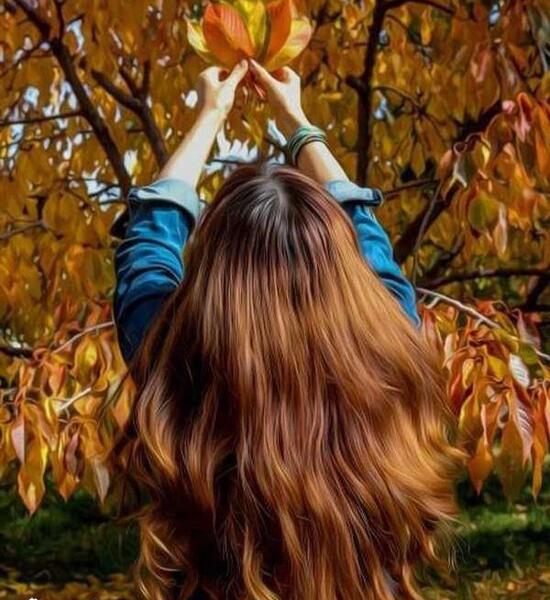 عکس پروفایل دخترونه پاییزی فانتزی