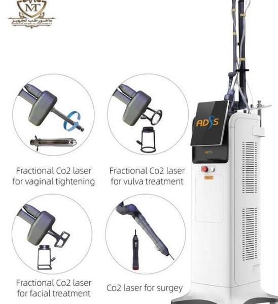 عکس دستگاه لیزر فراکشنال co2