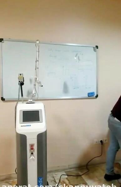 عکس دستگاه لیزر فراکشنال co2