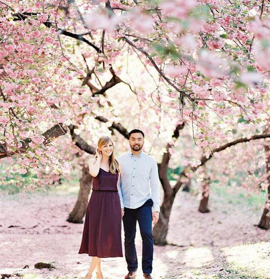 عکس ژست عکاسی دونفره فضای باز