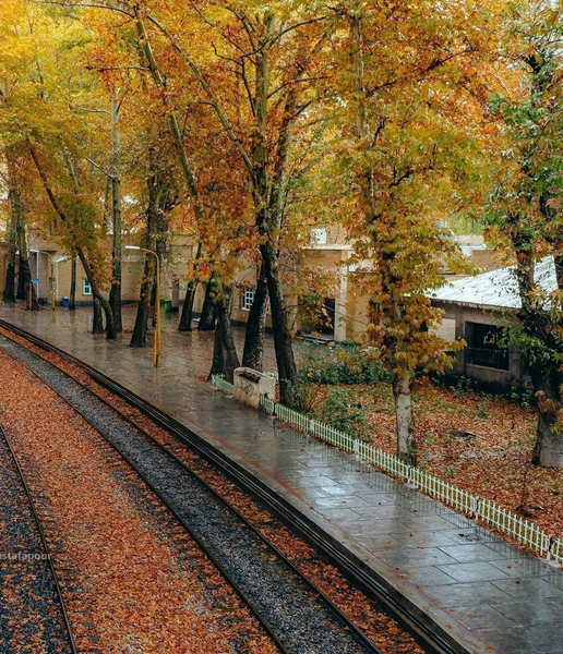عکس پاییز طبیعی ایران