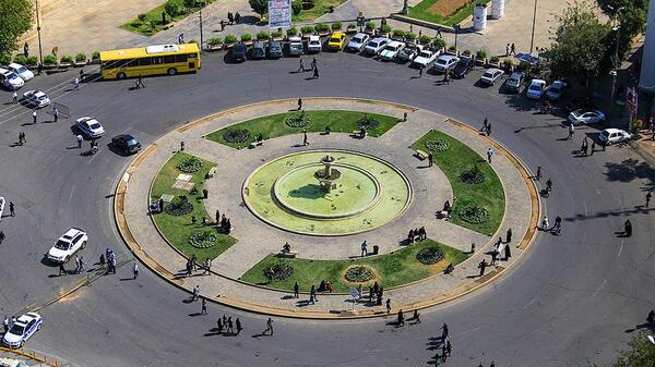 عکس شیراز از بالا