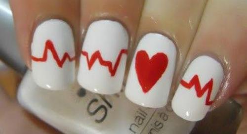 عکس ناخن گلبهی