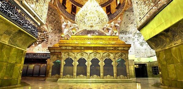 عکس حرم امام حسین پس زمینه