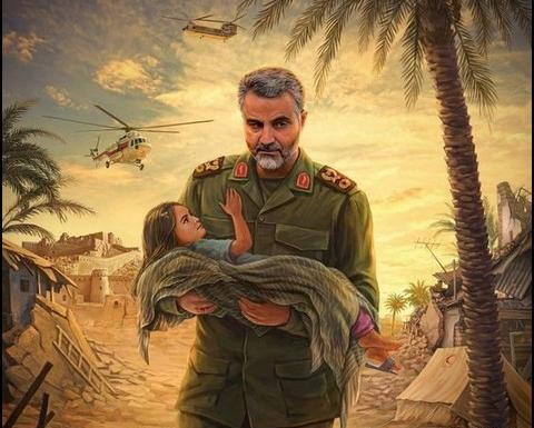 بهترین عکس پروفایل حاج قاسم