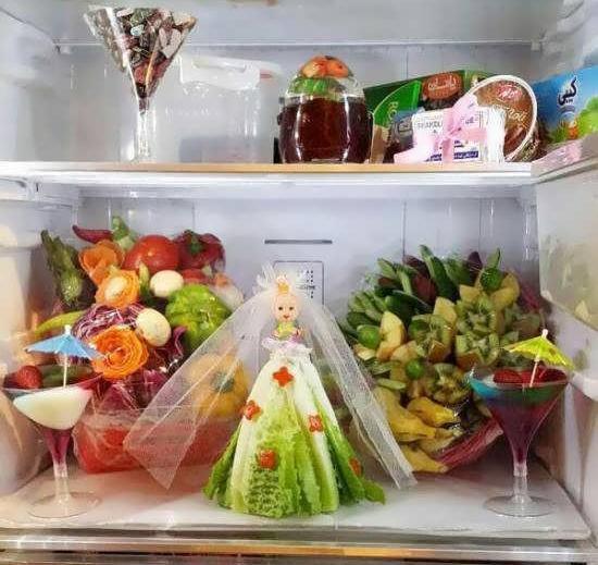 عکس های تزیین یخچال