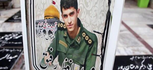 عکس نوشته برادر شهیدم تولدت مبارک