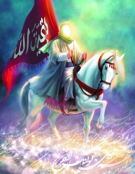 عکس نوشته تاجگذاری حضرت مهدی