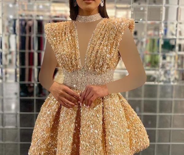 عکس لباس عروسکی دخترانه مجلسی