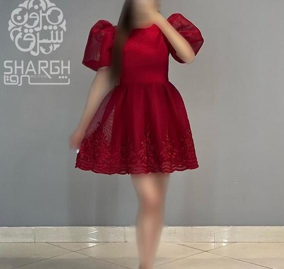 عکس لباس عروسکی دخترانه مجلسی