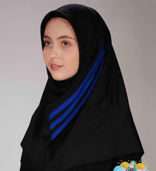 عکس مقنعه چانه دار