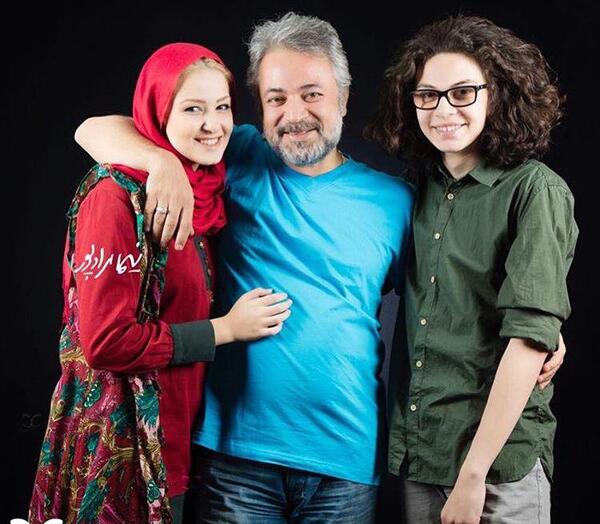عکس حسن جوهرچی با دخترش