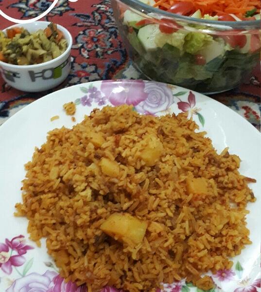 عکس استانبولی پلو