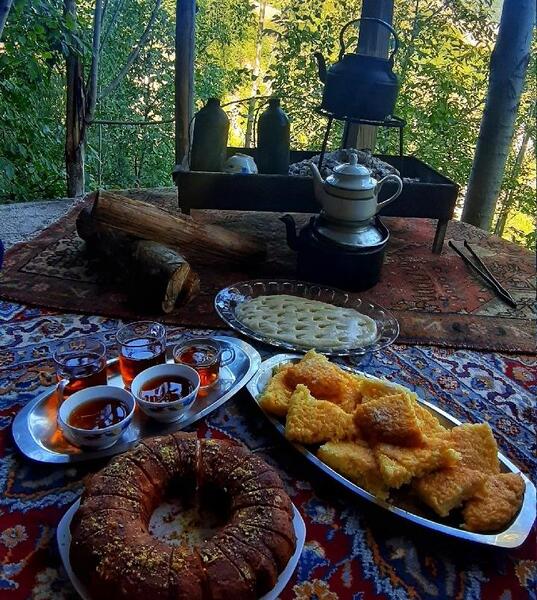 عکس طبیعت کلبه