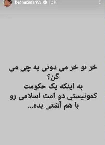 عکس هایی از بهناز جعفری و همسرش