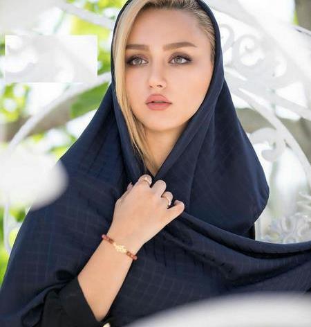 عکس شال مشکی دخترانه