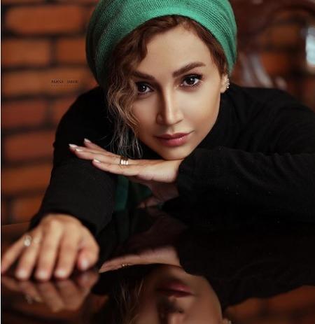 عکس شبنم قلی خانی در عید