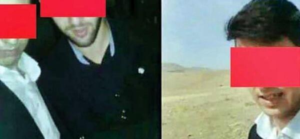 عکس صادق برمکی و دوست دخترش