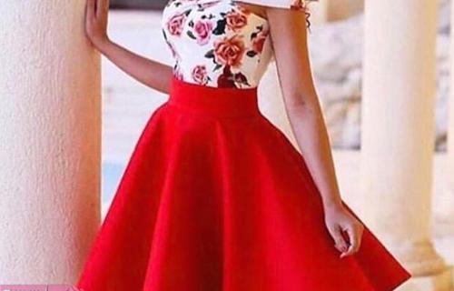 عکس دامن دخترانه بلند