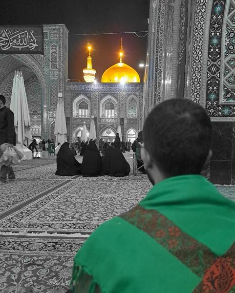 عکس پروفایل غمگین حرم امام رضا