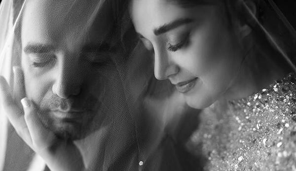 ایده ژست عکس عقد