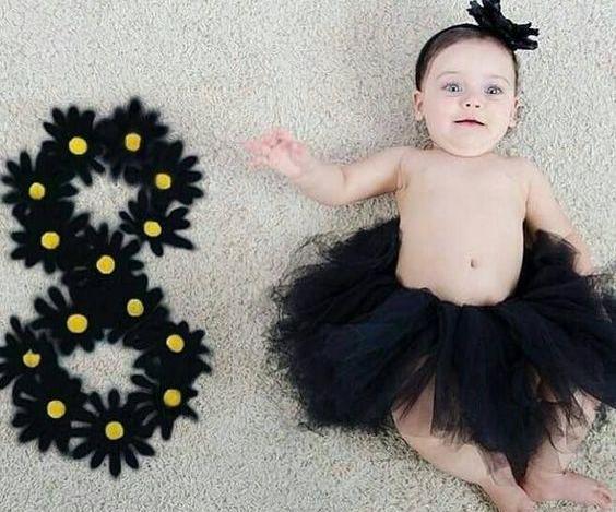عکس ایده برای ماهگرد نوزاد پسر