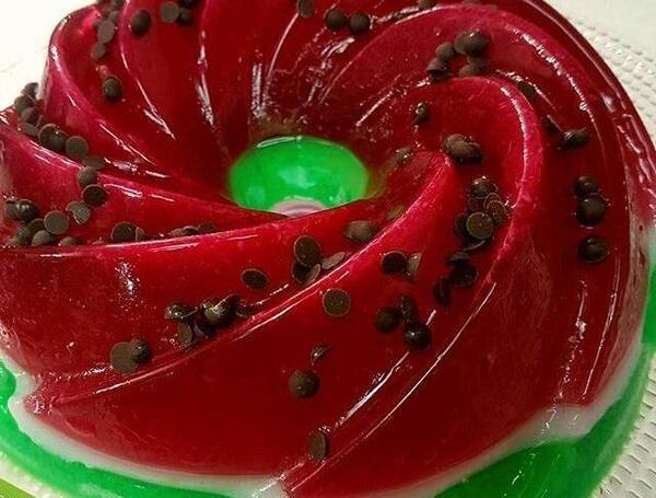 عکس ژله شب یلدا در جام