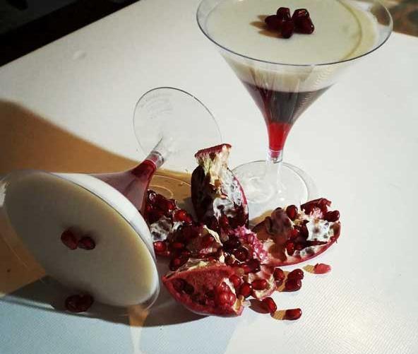 عکس ژله شب یلدا در جام