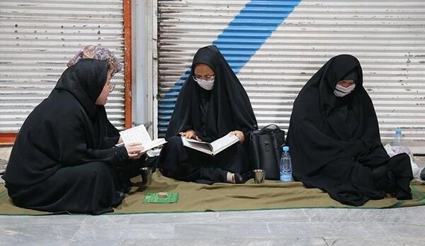 عکس دختر چادری شب قدر
