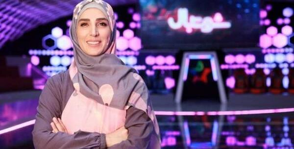 عکس مجری زن مسابقه کهکشانیا