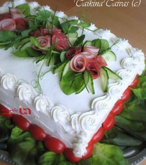 عکس های تزیین کیک مرغ