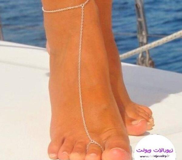 عکس پابند نقره دخترانه