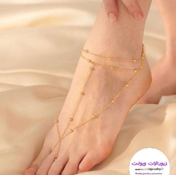 عکس پابند نقره دخترانه