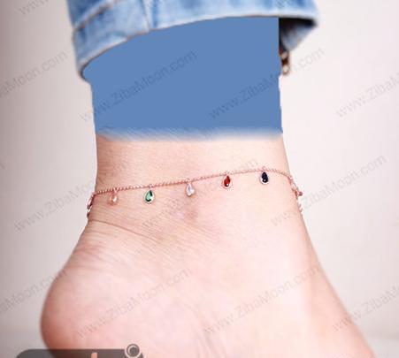 عکس پابند نقره دخترانه