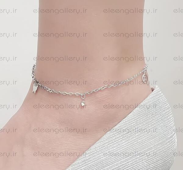 عکس پابند نقره دخترانه