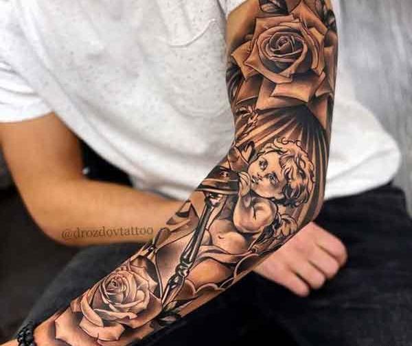 عکس تاتو رو دست