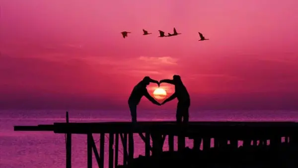 عکس منظره زیبا دونفره