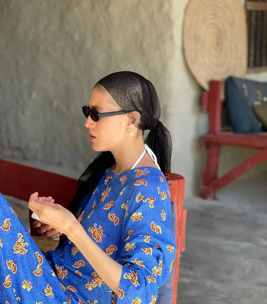 عکس فرشته حسینی لب دریا