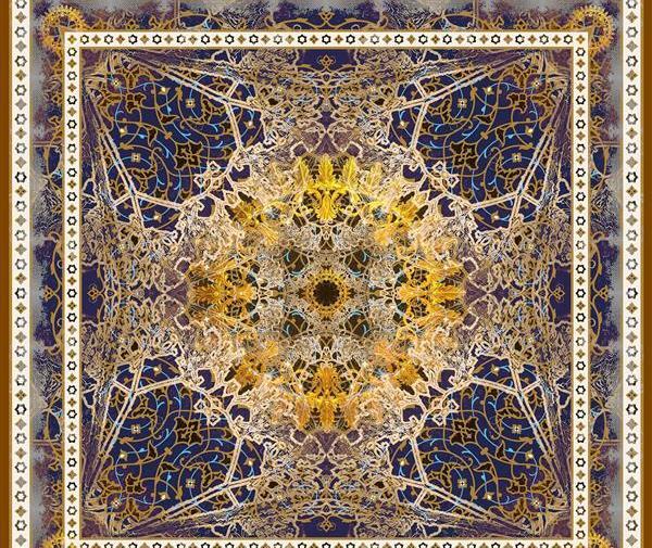 عکس مبل آبی سلطنتی