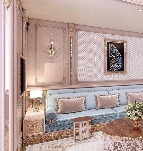 عکس مبل آبی سلطنتی