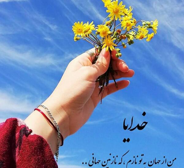 عکس گل خدایا شکرت