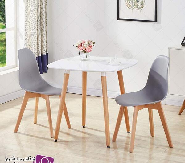 عکس میز ناهار خوری چهار نفره سفید