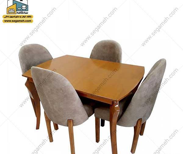 عکس میز ناهار خوری چهار نفره سفید
