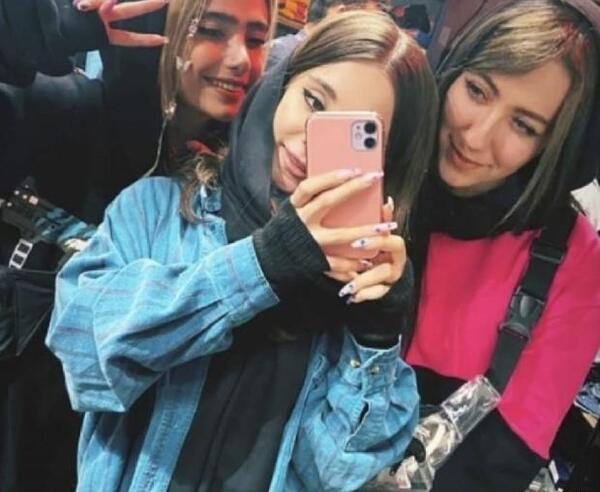 عکس نیکا فلاحی بدون عمل و ارایش