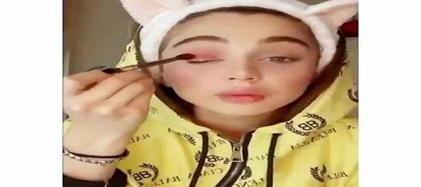 عکس نیکا فلاحی بدون عمل و ارایش