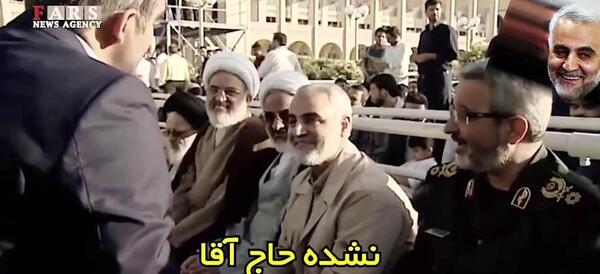 عکس حاج قاسم هنگام شهادت