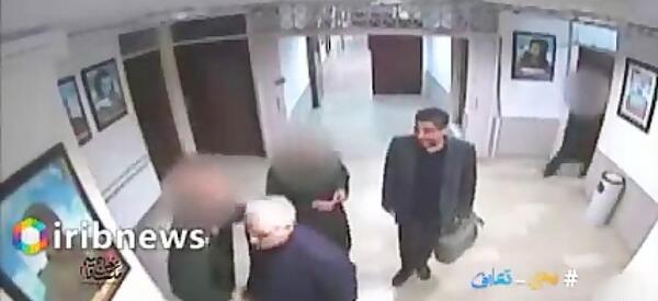 عکس حاج قاسم هنگام شهادت
