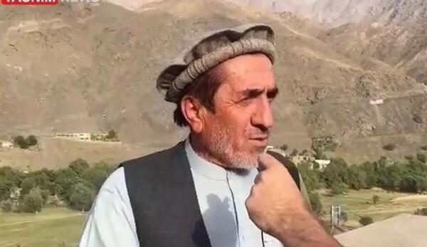 عکس احمد مسعود در ایران