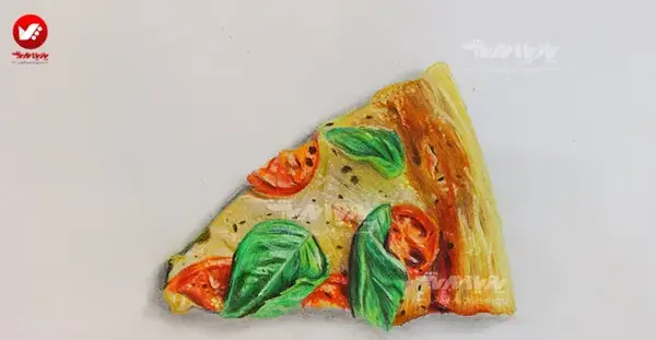 عکس نقاشی با مداد رنگی