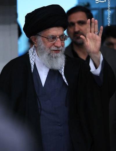 عکس حاج قاسم در فاطمیه